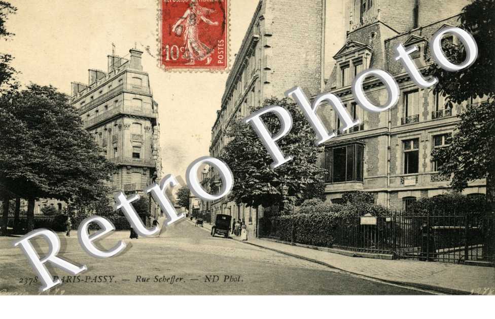 Passy - Rue Scheffer