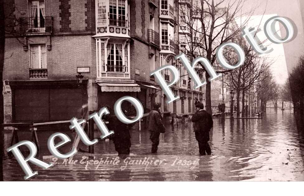 Rue Theophile Gauthier, Inondations