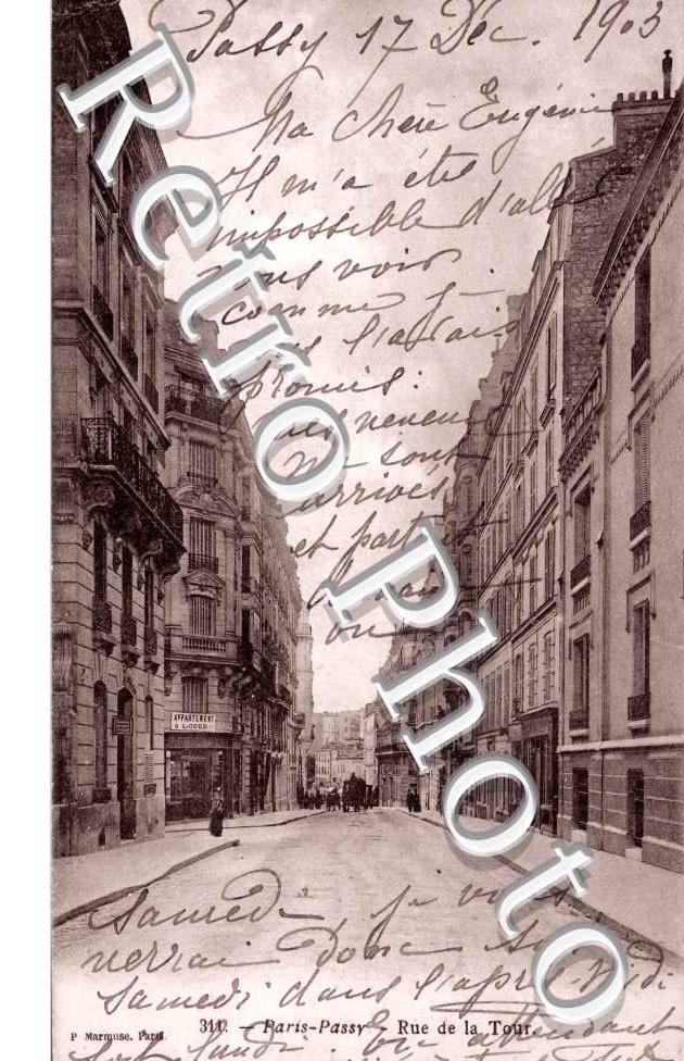 PASSY  Rue de la Tour