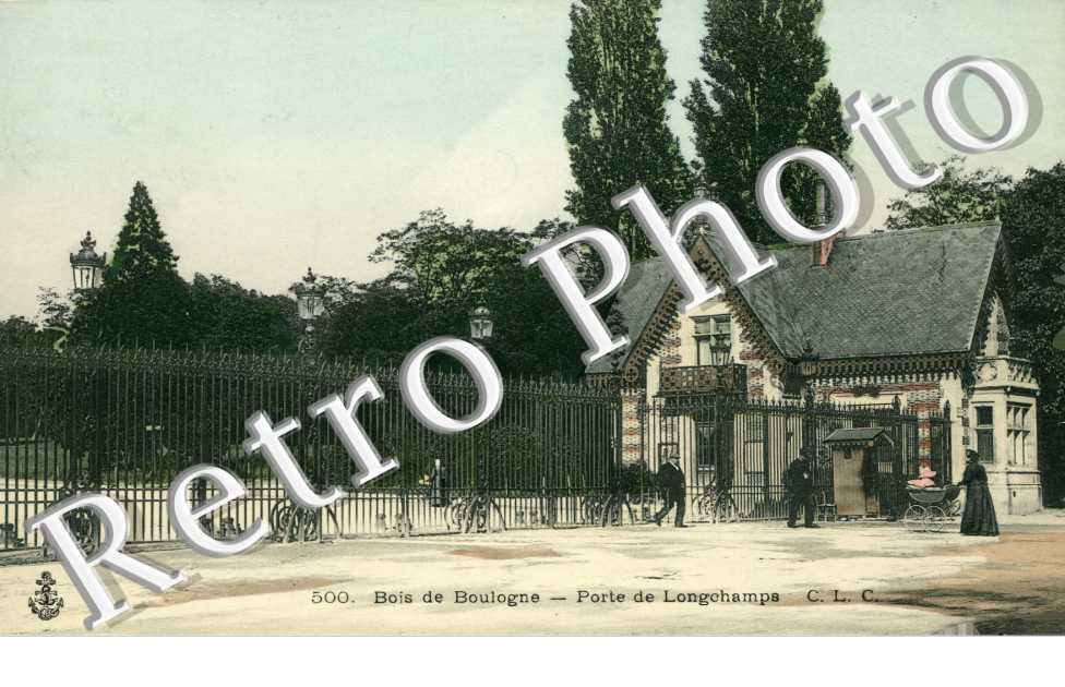 Bois de Boulogne, Porte de Longchamps