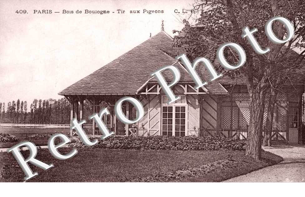 Bois de Boulogne - Tir aux pigeons