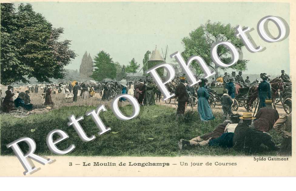 le moulin de lonchamps - un jour de course