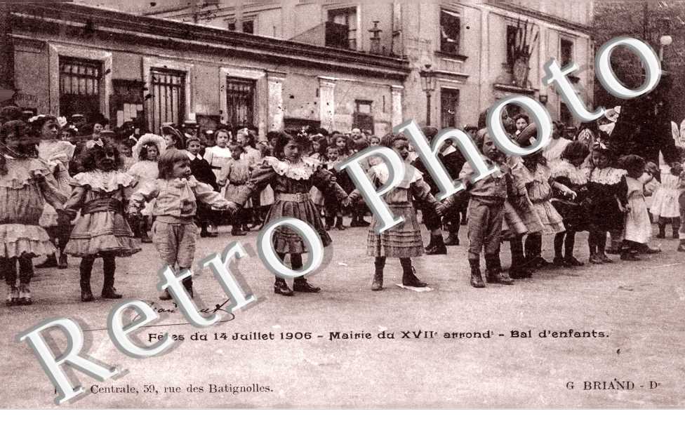 Fetes du 14 Juillet 1905, Bal d'enfants