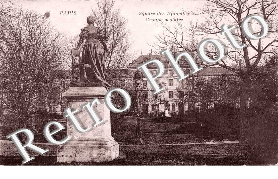 Square des Epinettes et Groupe Scolaire