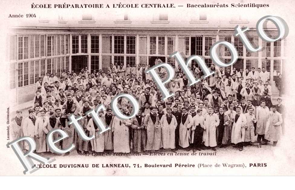 Ecole preparatoire a l'Ecole Centrale, Baccalaureats Scientifiques   - 71 boulevard Péreire Place de Wagram
