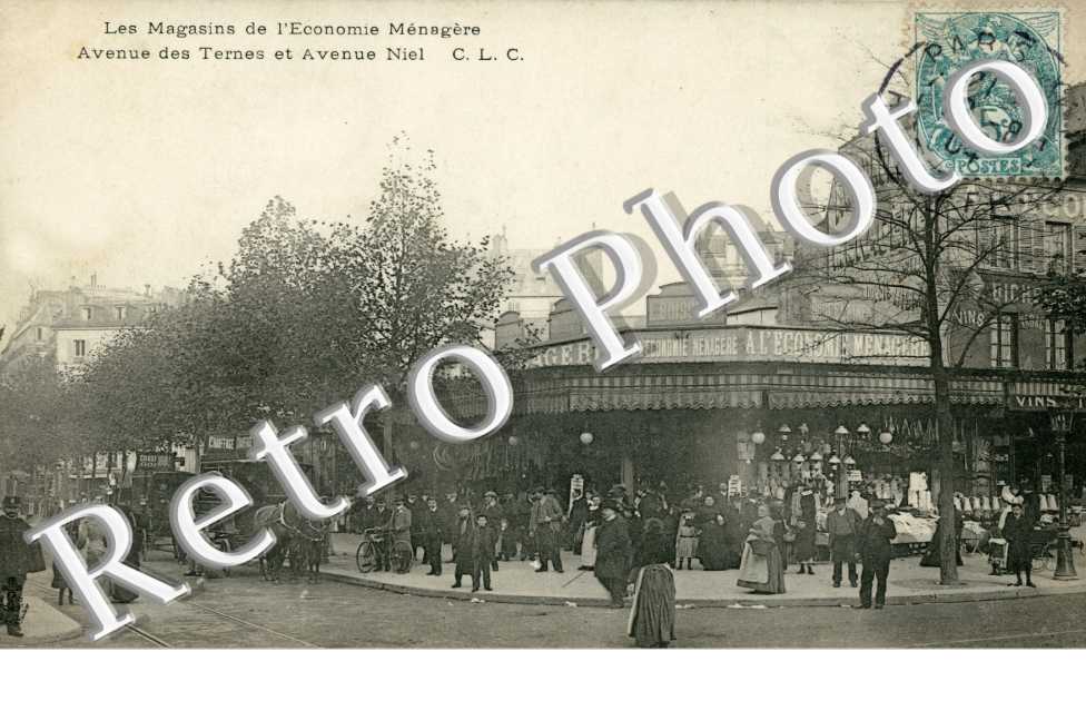 l'avenue des Ternes Les Magasins de l'Economie Menagere