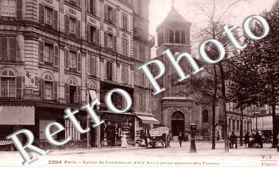 l'avenue des Ternes Eglise Saint Ferdinand