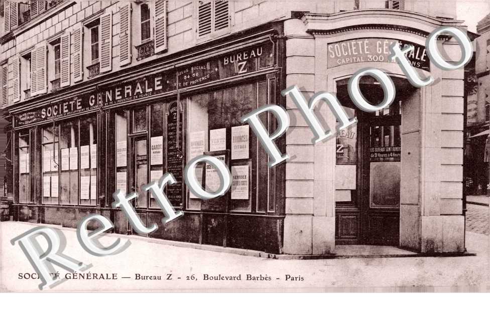 Boulevard Barbes Societe Generale