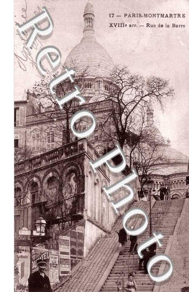 rue de la Barre  Montmartre