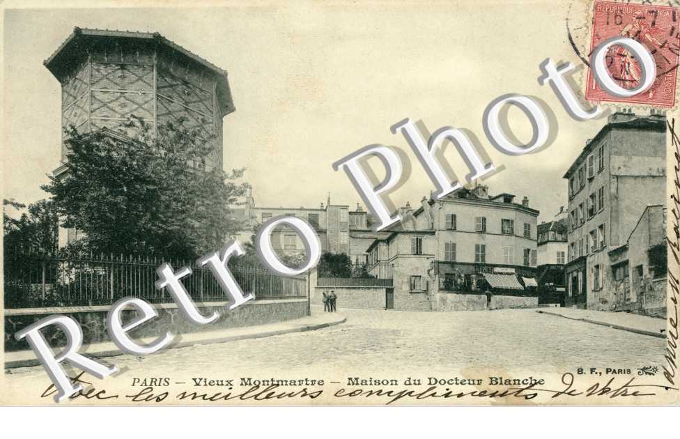Rue Norvins, Maison du Docteur Blanche