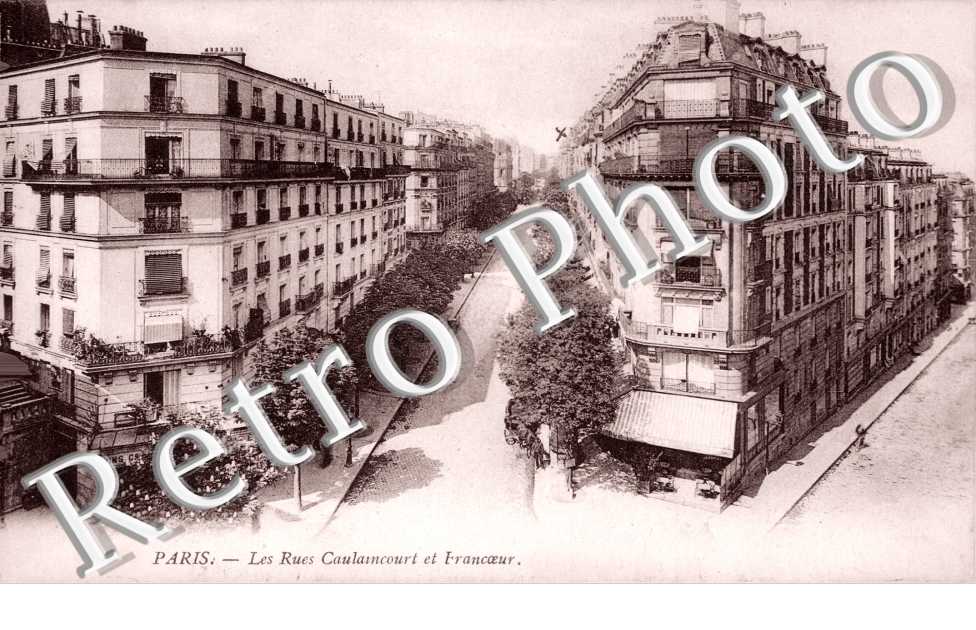 Rue Caulaincourt et Francoeur