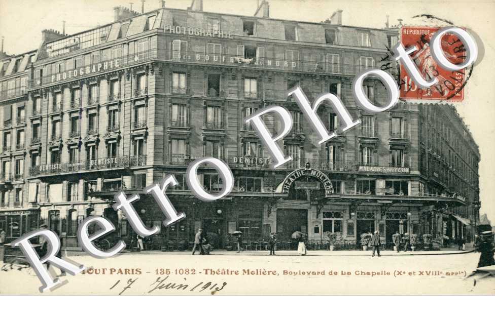 Theatre Moliere, Boulevard de la Chapelle