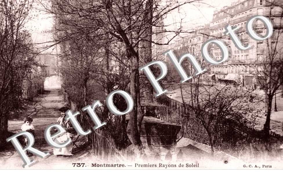 Montmartre, Premiers Rayons de Soleil