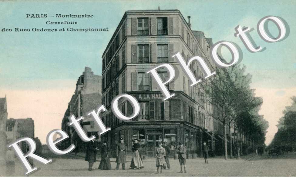 Rues Ordener et Championnet