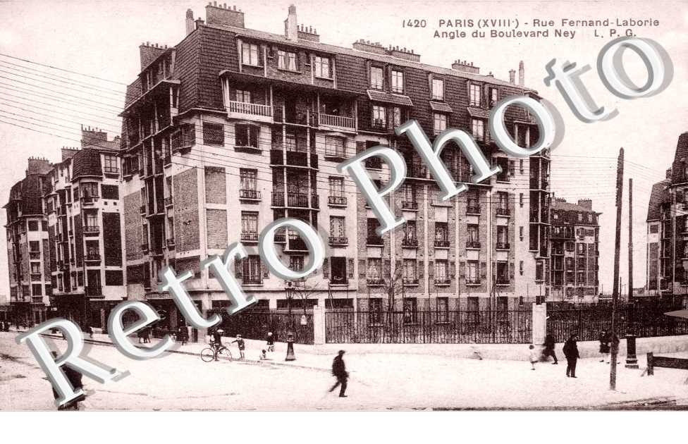 La Rue Fernand Laborie Angle du boulevard Ney