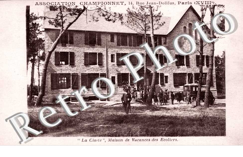 la Clarte Maison de vacances des ecoliers Association Championnet 14 rue Jean Dolfus