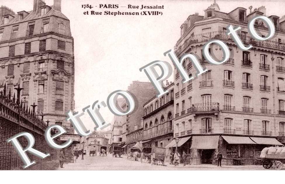 Rue Jessaint et Rue Stephenson