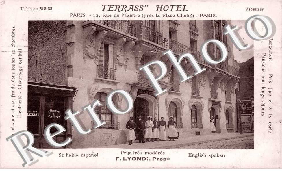 Rue de Maistre Terrass'' Hotel