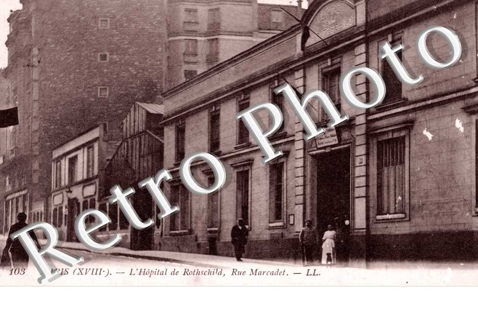 Rue Marcadet Hopital de Rothschild