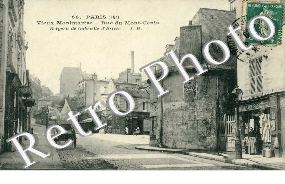 Rue du Mont Cenis Bergerie de Gabrielle d'Estree