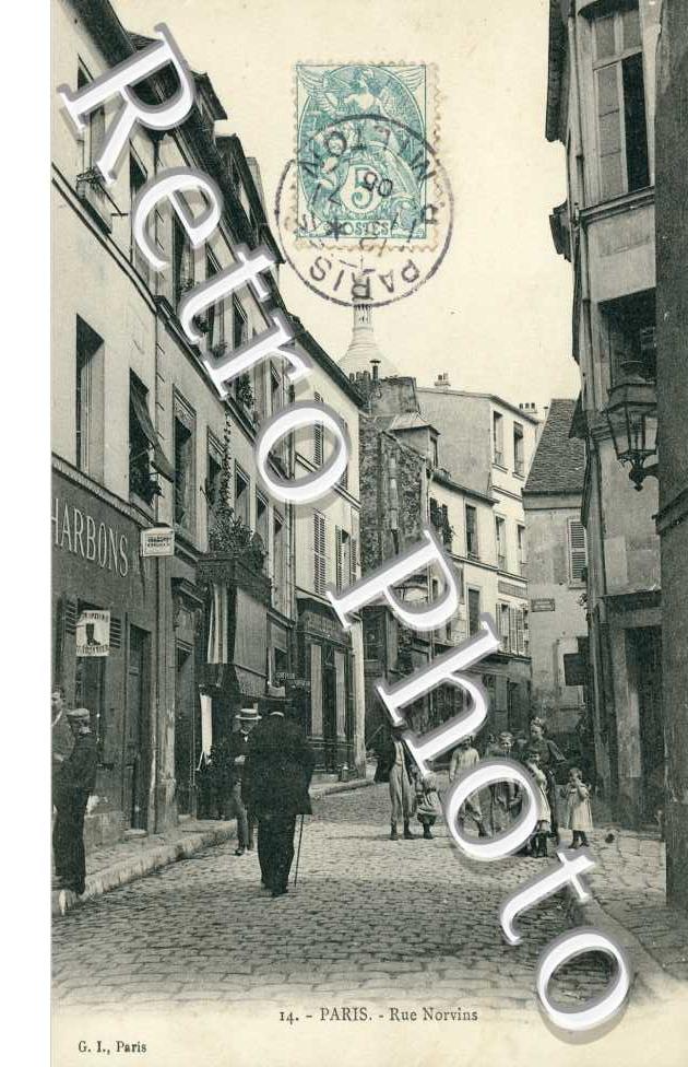 la rue Norvins