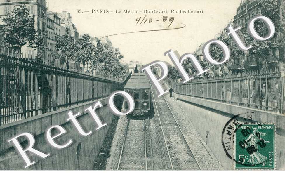 Boulevard Rochechouart Le Metro