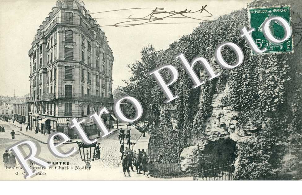 Rue Ronsard et Charles Nodier