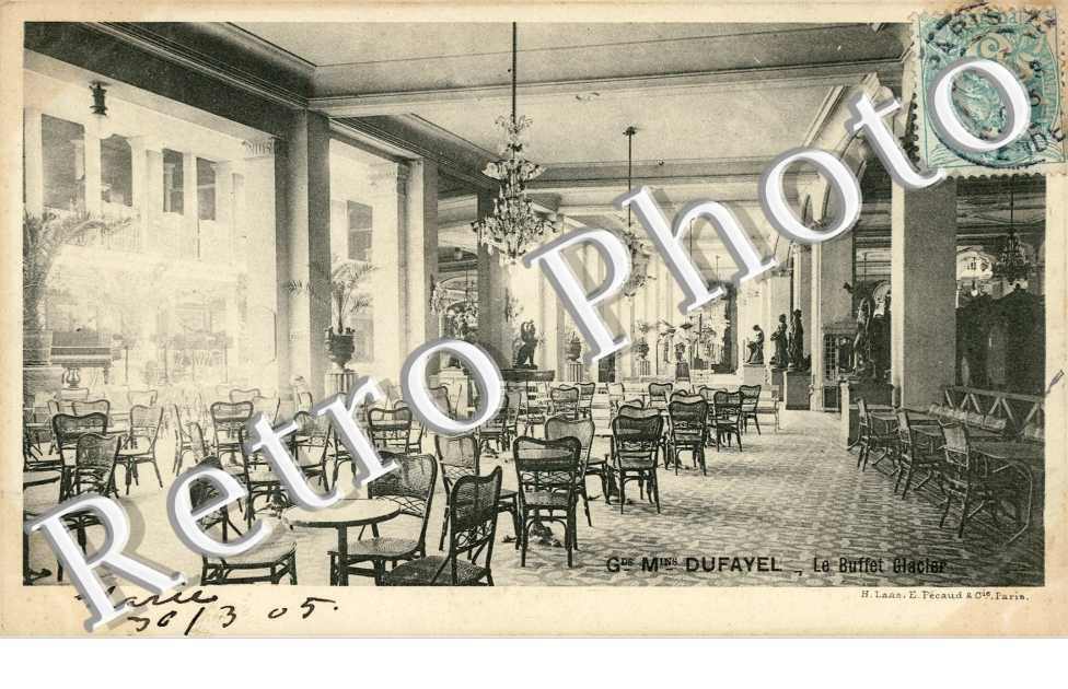 Grands Magasins Dufayel, le Buffet Glacier