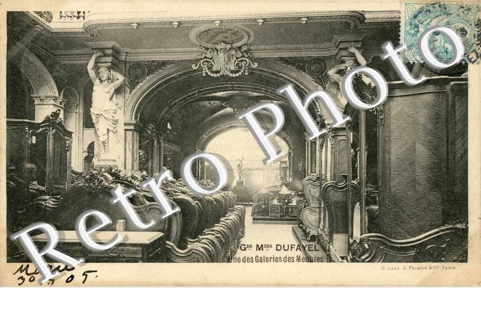 Grands Magasins Dufayel, une des Galeries des Meubles