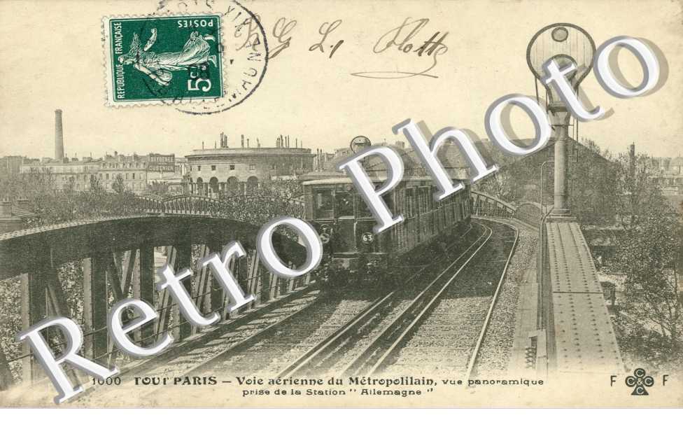 Le Metropolitain Station d'Allemagne