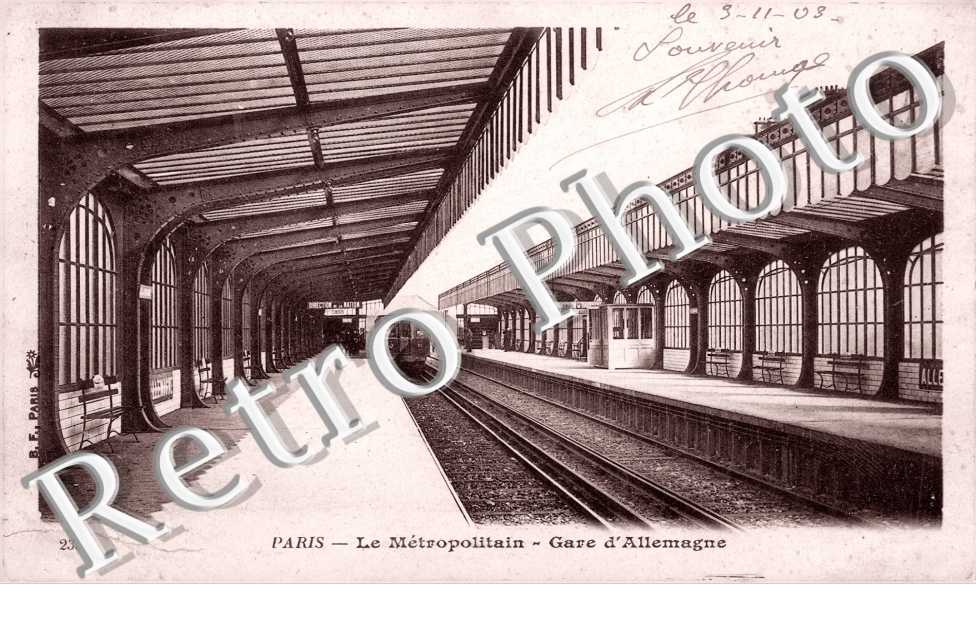 Le Metropolitain Gare d'Allemagne