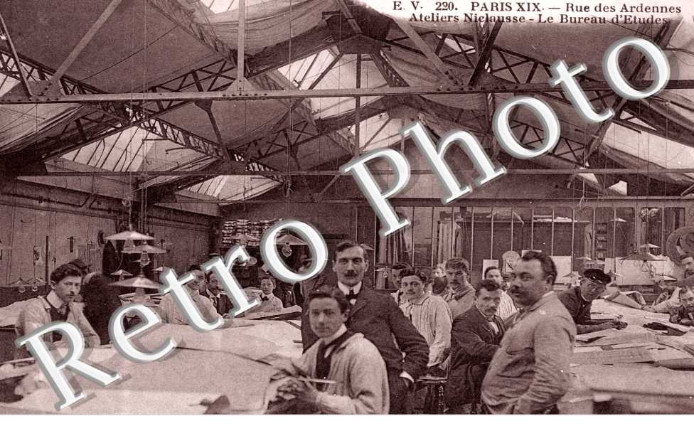 Rue des Ardennes, Ateliers Niclausse, Bureau d'Etudes