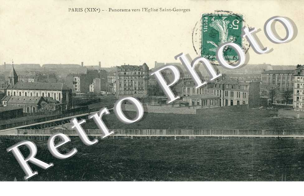 Panorama vers l'Eglise Saint Georges
