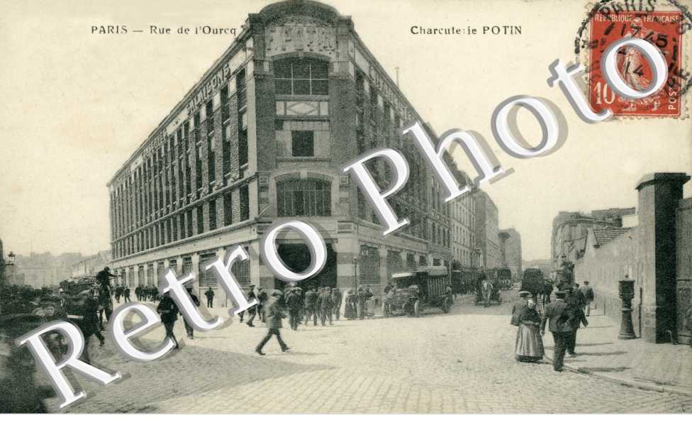 Rue de l'Ourcq, Charcuterie Potin