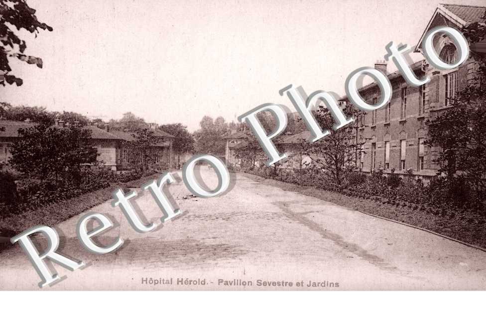 Hopital Herold, Pavillon Sevestre et Jardins