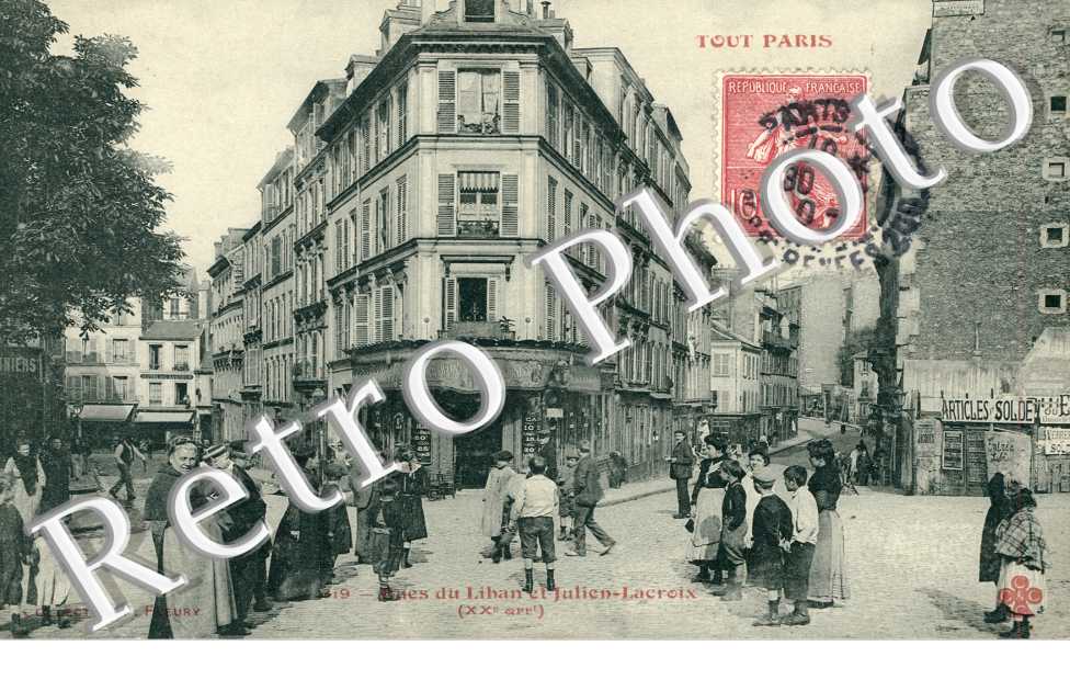 rues du Liban et Julien-Lacroix