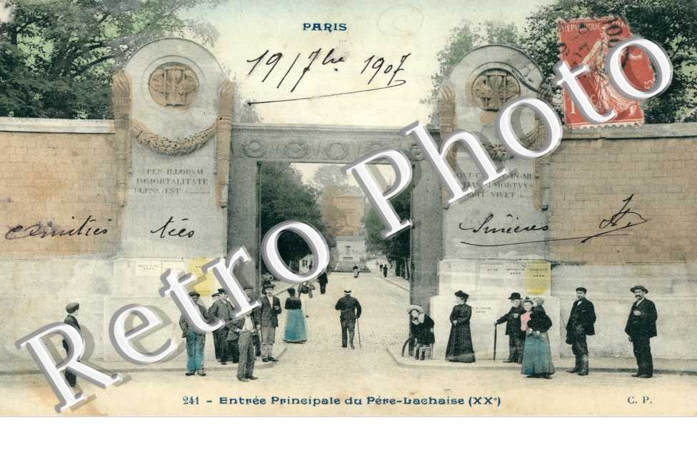 Entree Principale du Pere Lachaise