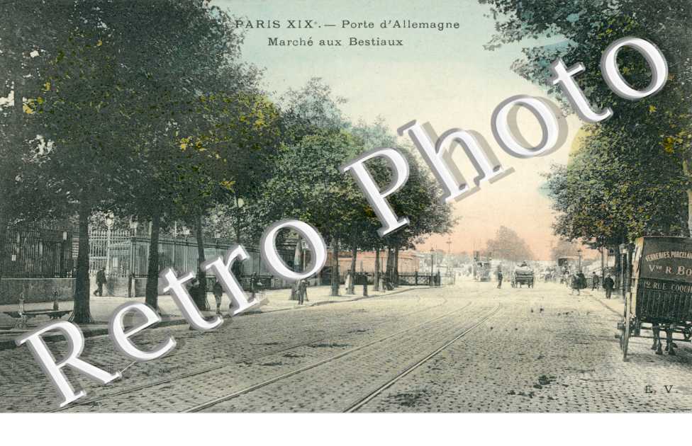 Porte d'Allemagne, Marche aux Bestiaux