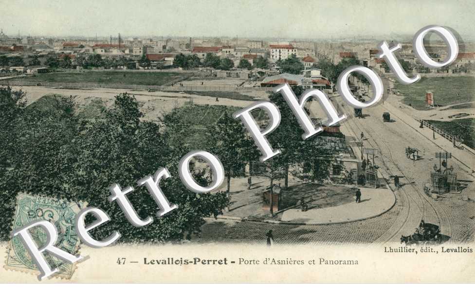 Porte d'Asnieres et Panorama Levallois-Perret