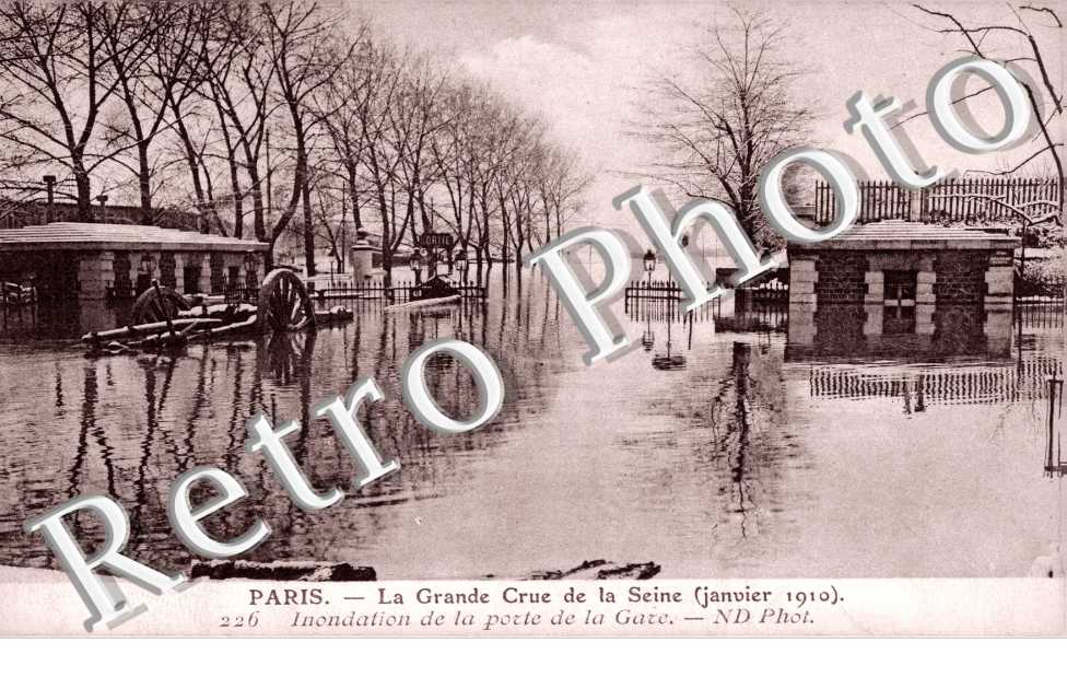 Porte de la Gare Crue de la Seine