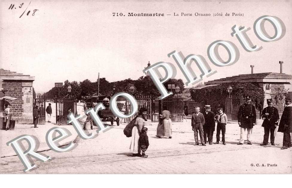 Montmartre et la Porte Ornano