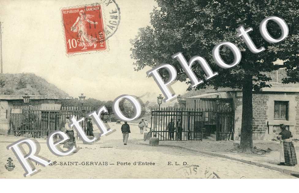 Pre Saint Gervais, Porte d'entree