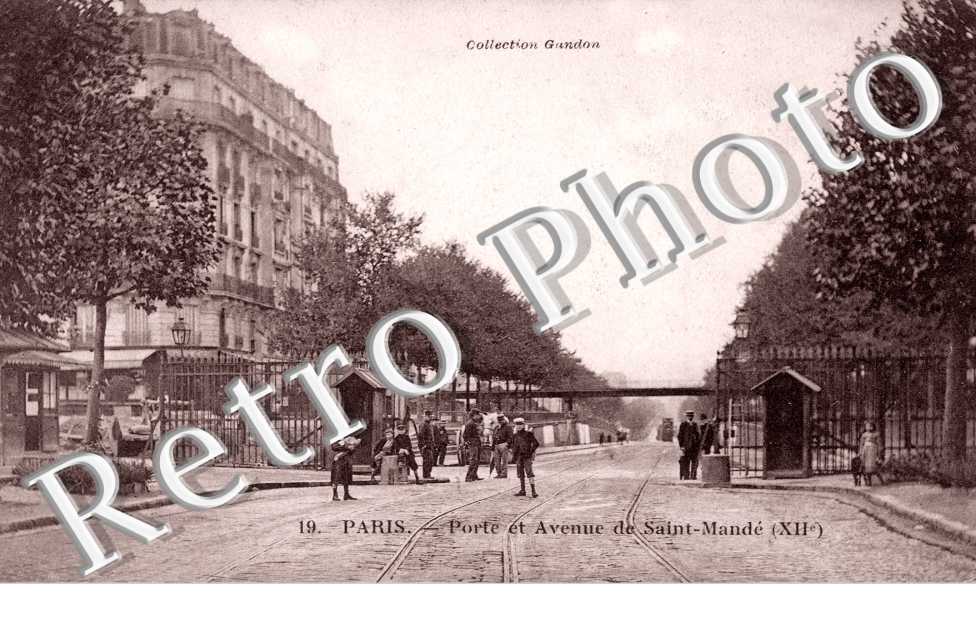 Porte et Avenue de Saint Mande