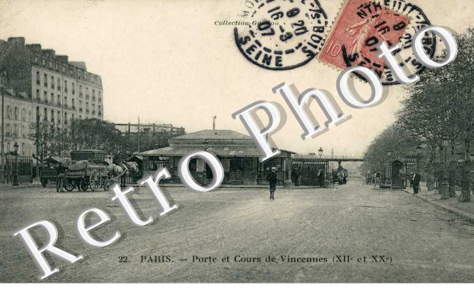 Porte et Cours de Vincennes