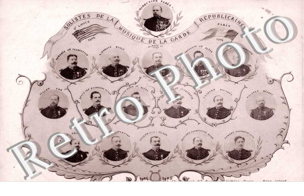 les Solistes de la Musique de la Garde Republicaine 1904-1905