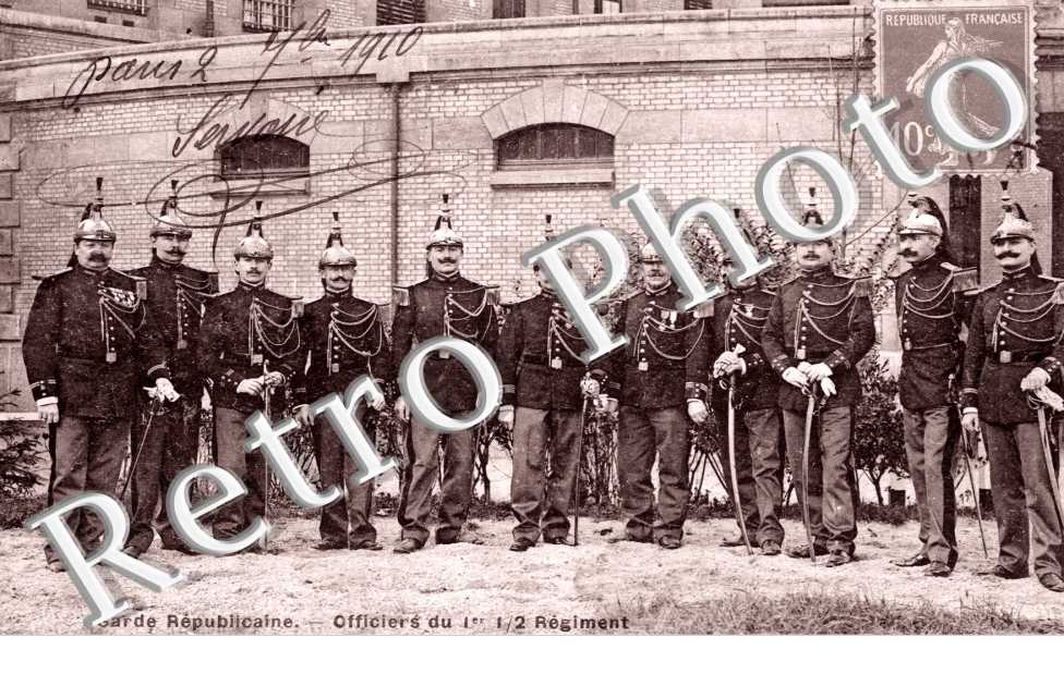 Officiers du Ier Regiment