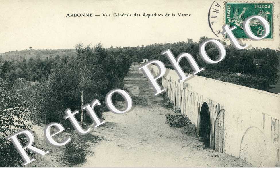 vue generale des Aqueducs de la Vanne