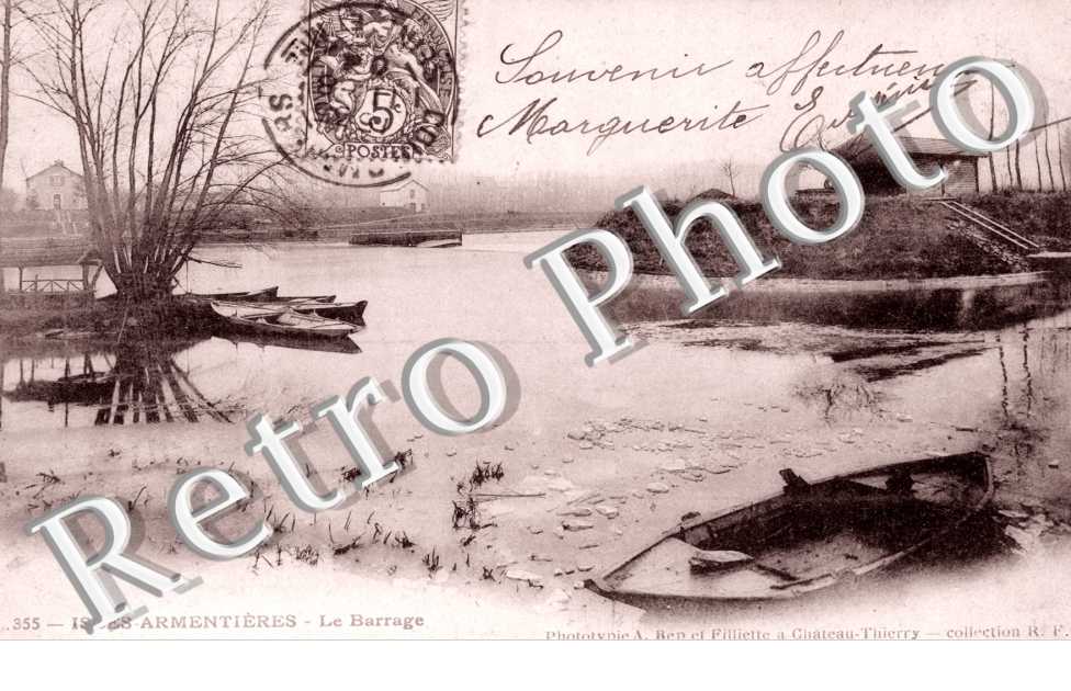 Isles Armentieres, le Barrage