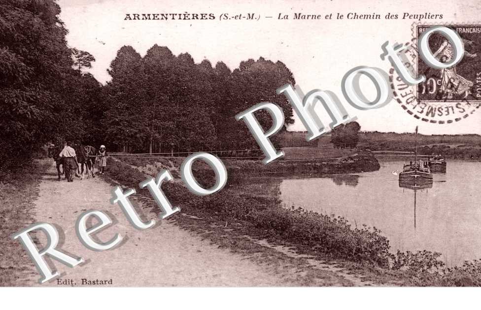 La Marne et le Chemin des Peupliers