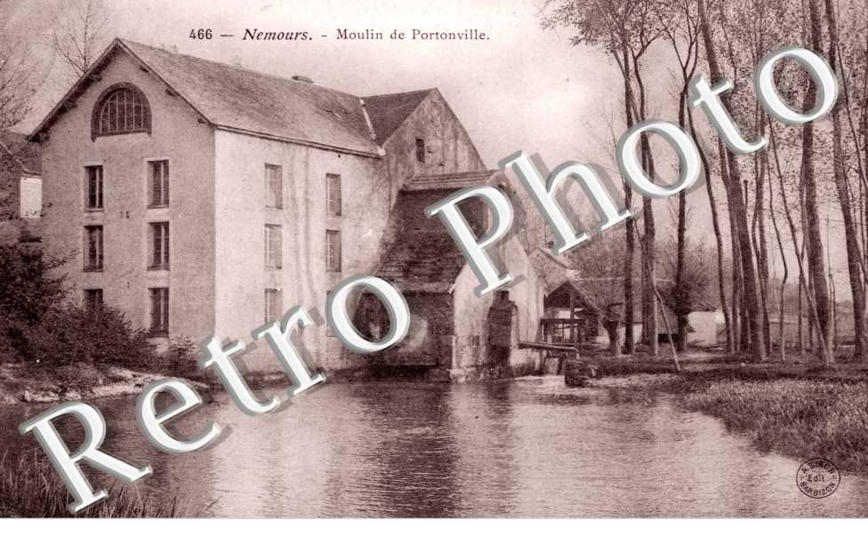 Nemours, Moulin de Portonville